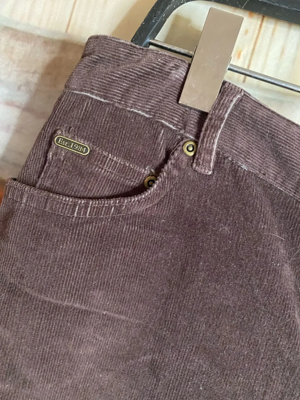 Charter Club Dark Brown Corduroy Pants